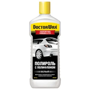 Поліроль кузова з поліфлоном Doctor Wax білий 300 мл (DW8409)