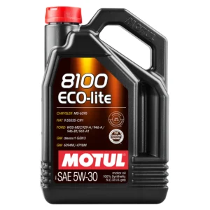 Олива моторна MOTUL 8100 ECO-Lite 5W-30 5 л (108214/839551)