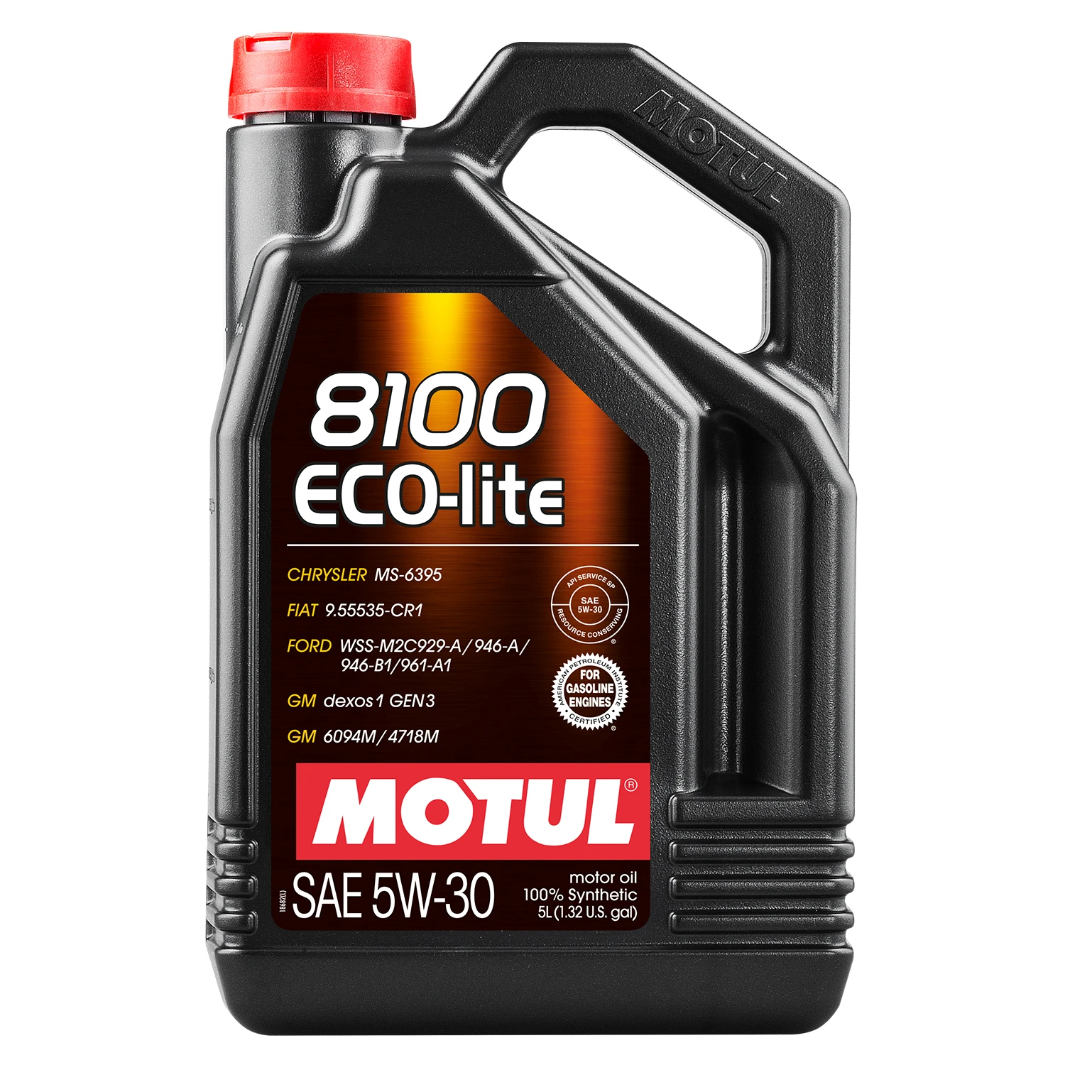 Олива моторна MOTUL 8100 ECO-Lite 5W-30 5 л (108214/839551)