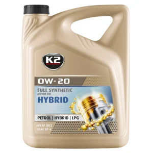 Олива моторна K2 Hybrid Oil 0W-20 5л (O0525E)