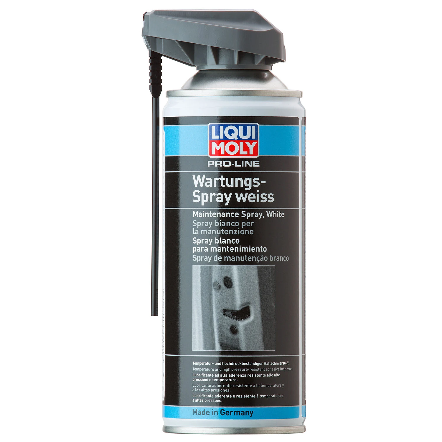 Мастило універсальне LIQUI MOLY Pro-Line Wartungs-Spray Weiss брудовідштовхуюче біле аерозоль 400 мл (7387)