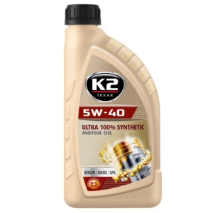 Олива моторна K2 Synthetic Motor Oil XV-C3 5W-40 1л (O1221E)
