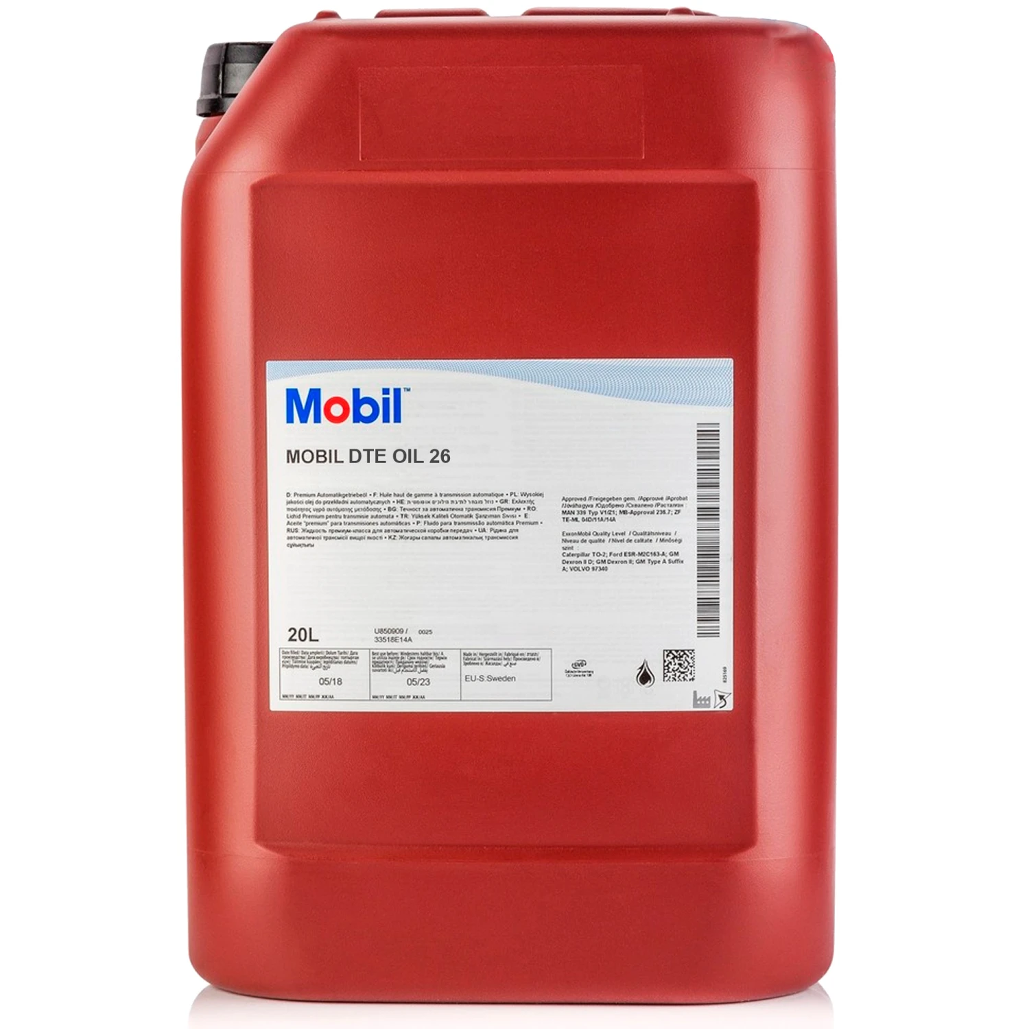 Олива гідравлічна MOBIL DTE 26 20 л (127630)