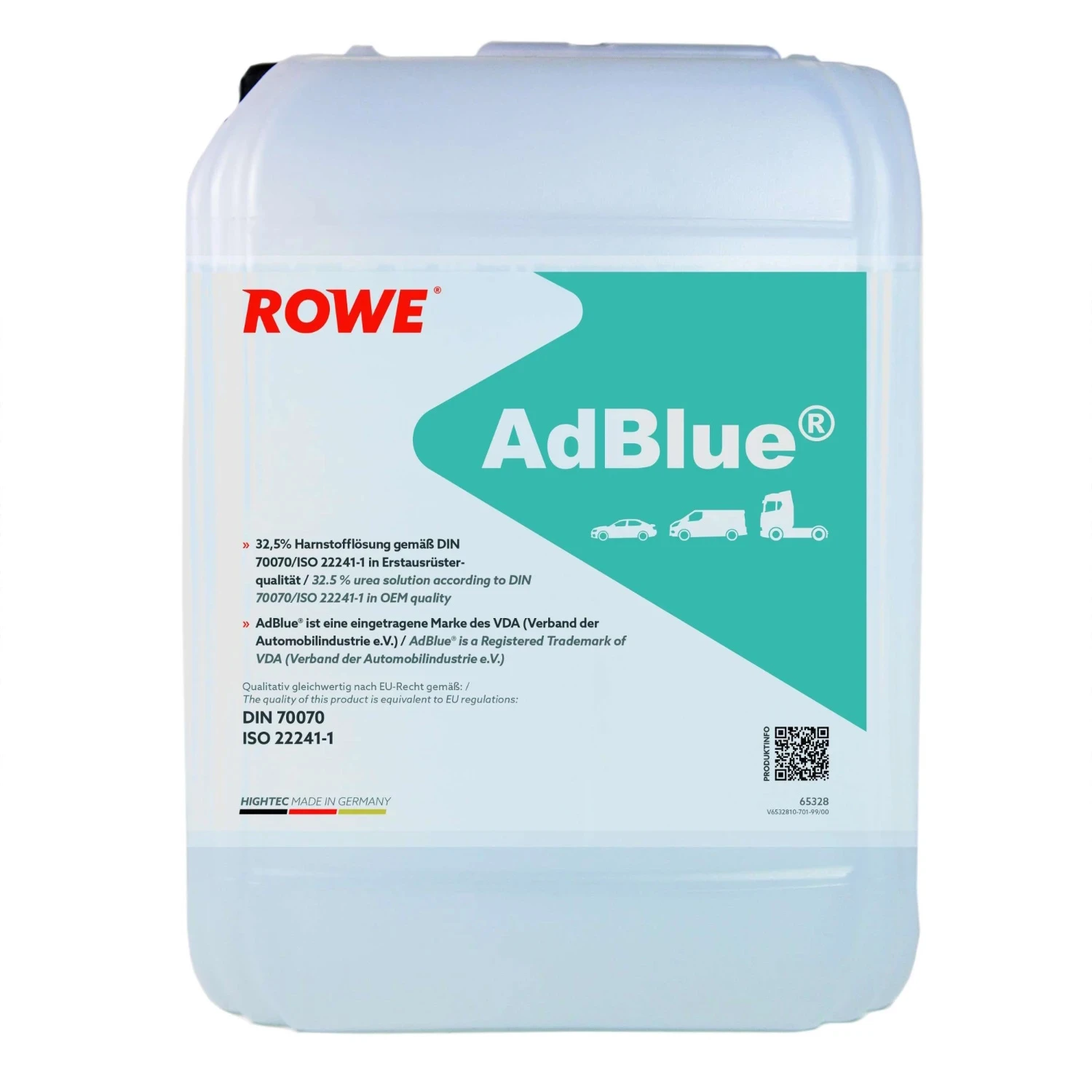 Рідина AdBlue ROWE 10 л (65328-0100-99)