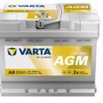 Акумулятор 12V 60AH 680A R[+] START&STOP AGM (VARTA)