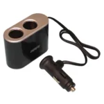 Розгалужувач прикурювача 2 виходи + 1 USB (WF-087)