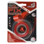 Стрічка двостороння плівкова VIROK Moment Fix 9 мм х 5 м (23V113)